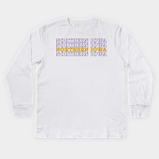 University of Northern Iowa Kids Long Sleeve T-Shirt